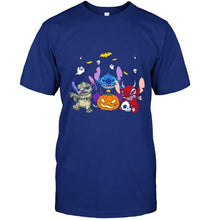Load image into Gallery viewer, Halloween Stitch mummy vampire devil shirt