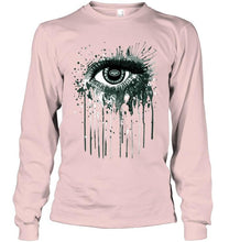 Load image into Gallery viewer, New York Jets eye paint drop art style t shirt