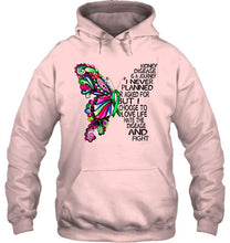 Load image into Gallery viewer, Kidney Disease journey i never planned i choose to love life hate disease &amp; fight butterfly ribbon shirt