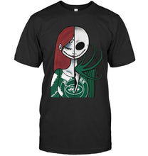 Load image into Gallery viewer, New York Jets Jack Skellington Sally halloween fan simpson shirt