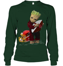 Load image into Gallery viewer, Groot loves Arizona Cardinals fan hoodie