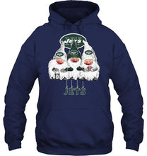 Load image into Gallery viewer, New York Jets norway christmas gnomies elves fan t shirt