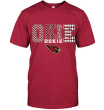 Load image into Gallery viewer, Okie dokie Arizona Cardinals fan shirt