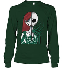 Load image into Gallery viewer, New York Jets Jack Skellington Sally halloween fan simpson shirt