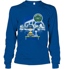 Load image into Gallery viewer, snoopy watch New York Jets city star light shirt