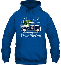 Load image into Gallery viewer, Winnipeg Jets merry christmas christmas tree truck t shirt