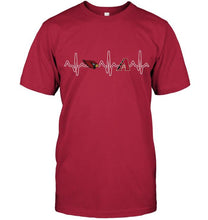 Load image into Gallery viewer, Arizona Cardinals Arizona Diamondbacks heartbeat shirt