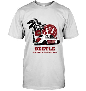 Arizona Cardinals beetle car volkswagen shirt