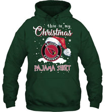 Load image into Gallery viewer, This is my christmas Arizona Cardinals pajama shirt t shirt