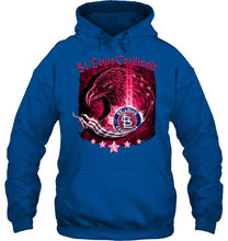 Load image into Gallery viewer, st louis cardinals eagle american flag shirt