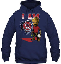 Load image into Gallery viewer, I am St Louis Cardinals groot shirt