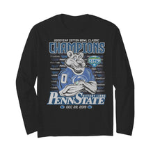 Load image into Gallery viewer, Goodyear Cotton Bowl Classic Champions Nittany Lions Pennstate shirt by Moteefes store Unisex Long Sleeve T-Shirt