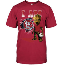 Load image into Gallery viewer, I am St Louis Cardinals groot shirt