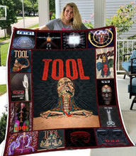 Load image into Gallery viewer, tool rock band for fans quilt blanket