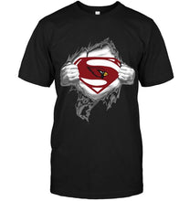 Load image into Gallery viewer, Arizona Cardinals Superman Ripped shirt