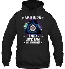 Load image into Gallery viewer, Damn right I am Winnipeg Jets fan now and forever shirt