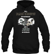 Load image into Gallery viewer, I'm Army Black Knights on Saturdays and New York Jets on Sundays shirt