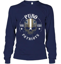 Load image into Gallery viewer, Puro New England Patriots por vida fan shirt