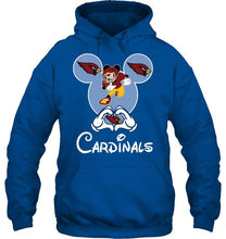 Load image into Gallery viewer, Arizona Cardinals Mickey shirt