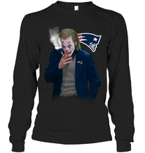 Load image into Gallery viewer, New England Patriots joker joaquin phoenix smoking t shirt