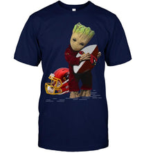 Load image into Gallery viewer, Groot loves Arizona Cardinals fan hoodie