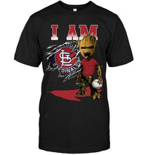 Load image into Gallery viewer, I am St Louis Cardinals groot shirt