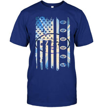 Load image into Gallery viewer, New York Jets 4th july independence day american flag shirt
