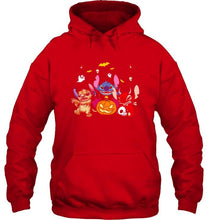 Load image into Gallery viewer, Halloween Stitch mummy vampire devil shirt