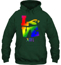Load image into Gallery viewer, Love Arizona Cardinals lgbt NFL shirt