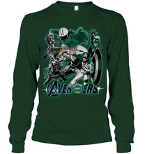 Load image into Gallery viewer, New York Jets The avengers assemble fighting simpson shirt