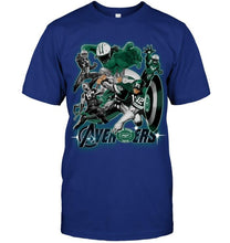 Load image into Gallery viewer, New York Jets The avengers assemble fighting simpson shirt