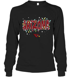 Arizona Cardinals christmas fairy lights t shirt