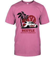 Load image into Gallery viewer, Arizona Cardinals beetle car volkswagen shirt