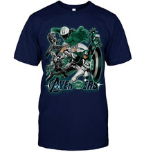 Load image into Gallery viewer, New York Jets The avengers assemble fighting simpson shirt