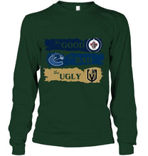 Load image into Gallery viewer, Winnipeg Jets the good the bad the ugly fan t shirt