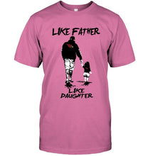 Load image into Gallery viewer, Like father like daughter Arizona Cardinals fan shirt