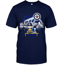 Load image into Gallery viewer, snoopy watch Winnipeg Jets city star light shirt
