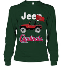 Load image into Gallery viewer, Jeep St Louis Cardinals fan shirt