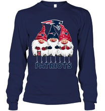 Load image into Gallery viewer, New England Patriots norway christmas gnomies elves fan t shirt