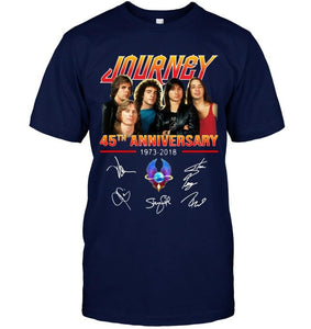 45th anniversary of Journey signed shirt