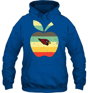 Arizona Cardinals teacher apple retro shirt