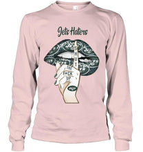 Load image into Gallery viewer, New York Jets haters shut the f ck up shhh lips shirt