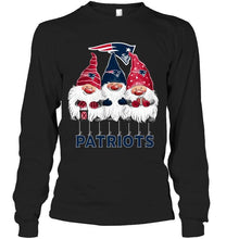 Load image into Gallery viewer, New England Patriots norway christmas gnomies elves fan t shirt