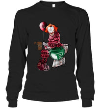 Load image into Gallery viewer, IT Ball State Cardinals in toilet halloween hoodie