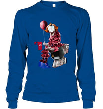 Load image into Gallery viewer, IT St Louis Cardinals in toilet halloween shirt