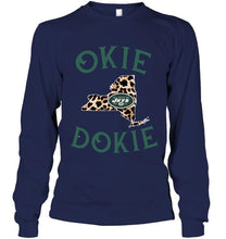 Load image into Gallery viewer, Okie dokie New York Jets state panther pattern hoodie