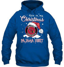 Load image into Gallery viewer, This is my christmas Arizona Cardinals pajama shirt t shirt