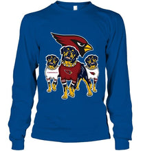 Load image into Gallery viewer, Arizona Cardinals Rottweilers fan shirt