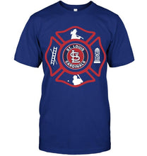 Load image into Gallery viewer, St Louis Cardinals Firefighter shirt