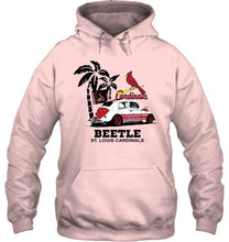 Load image into Gallery viewer, Beetle St Louis Cardinals on beach shirt